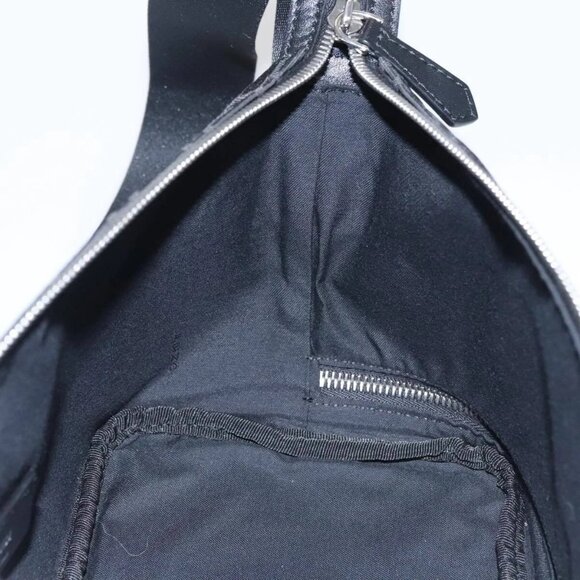 FENDI Zucca Canvas Shoulder Bag Black Auth FF3878AV - Picture 12 of 16